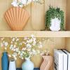 Supla 4 pcs Artificial Hanging Succulents Faux Burro’s Tail Picks Trailing String of Pearls Succulent Greenery Sprays 13.4″ L for Basket Planter Centerpiece Floral Arrangement Indoor Outdoor Decor