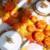 Winlyn 12 Pcs Assorted Orange Harvest Artificial Pumpkins Small Decorative Fall Pumpkins Dark Orange Faux Foam Pumpkins for Halloween Thanksgiving Autumn Wedding Decor Bowl Display Wreath Centerpiece(Dark Orange)