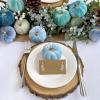 Winlyn 12 Pcs Assorted Small Faux Velvet Pumpkins Decorative Teal Blue Green Turquoise Fabric Foam Pumpkins 3″ for Farmhouse Fall Wedding Halloween Thanksgiving Table Centerpiece Mantel Decor(Blue)