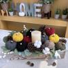 Winlyn 12 Pcs Assorted Small Faux Velvet Pumpkins Decorative Teal Blue Green Turquoise Fabric Foam Pumpkins 3″ for Farmhouse Fall Wedding Halloween Thanksgiving Table Centerpiece Mantel Decor(Multi Colors)