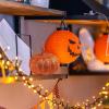 Winlyn 12 Pcs Champagne Glitter Artificial Pumpkins Small Decorative Pumpkins Harvest Pumpkins Foam Pumpkins for Fall Autumn Wedding Baby Shower Thanksgiving Halloween Holiday Party Mantel Table Décor(Orange)