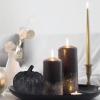 Winlyn 12 Pcs Champagne Glitter Artificial Pumpkins Small Decorative Pumpkins Harvest Pumpkins Foam Pumpkins for Fall Autumn Wedding Baby Shower Thanksgiving Halloween Holiday Party Mantel Table Décor(Halloween)