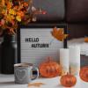 Winlyn 12 Pcs Champagne Glitter Artificial Pumpkins Small Decorative Pumpkins Harvest Pumpkins Foam Pumpkins for Fall Autumn Wedding Baby Shower Thanksgiving Halloween Holiday Party Mantel Table Décor(Orange)