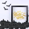 Winlyn 12 Pcs Champagne Glitter Artificial Pumpkins Small Decorative Pumpkins Harvest Pumpkins Foam Pumpkins for Fall Autumn Wedding Baby Shower Thanksgiving Halloween Holiday Party Mantel Table Décor(Black)
