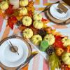 Winlyn 12 Pcs Small Artificial Pink Faux Pumpkins Decorative Foam Pumpkins for Fall Wedding Halloween Thanksgiving Baby Shower Table Centerpiece Farmhouse Mantel Decor(Yellow)