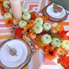 Winlyn 12 Pcs Small Artificial Pink Faux Pumpkins Decorative Foam Pumpkins for Fall Wedding Halloween Thanksgiving Baby Shower Table Centerpiece Farmhouse Mantel Decor(Light Green)