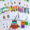 Winlyn 24 Sets Fall Crafts Kits – DIY Halloween Ornaments & Decorations Art Sets with Foam Monster Jack-o’-Lantern Stickers & Googly Eyes for Kids’ Classroom Party Activities(Small)