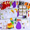 Winlyn 24 Sets Halloween Craft Kits for Kids – Ghost Monster Candy Corn Foam Individual Craft Kits – Arts and Crafts for Kids – Home Classroom Activities – Party Favors for Trick-Or-Treaters