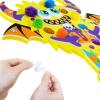 Winlyn 24 Sets Halloween Monster Craft Kits Halloween Crafts for Kids Individual Fall Crafts DIY Monster Ornaments Foam Halloween Arts and Crafts for Kids Classroom Activities Art Project Party Favors