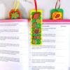 Winlyn 36 Sets Fall Craft Kits Autumn Crafts DIY Leaf Bookmarks Decorations Art Sets Maple Leaf Glitter Foam Stickers Arts and Crafts for Kids Thanksgiving Halloween Classroom Activities