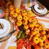 Winlyn 48 Pcs Mini Artificial Orange Pumpkins Fall Rustic Harvest Faux Foam Pumpkins 1.8″ 2.1″ for Thanksgiving Table Centerpiece Halloween Party Autumn Home Wedding Baby Shower Wreath Bowl Fillers(Orange)