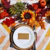 Winlyn 6 Ft Artificial Fall Maple Leaf Garland Hanging Vine Faux Sunflowers Pumpkins Pinecones and Berries Garland Faux Autumn Decor for Thanksgiving Wedding Centerpiece Table Mantel Backdrop