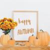 Winlyn 7 Pcs Assorted Sizes Fall Artificial Peach Pink Pumpkins Harvest Faux Foam Light Pink Pumpkins for Fall Autumn Season Halloween Thanksgiving Harvest Festive Tabletop Decoration(Light Orange)
