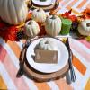 Winlyn 7 Pcs Assorted Sizes Fall Artificial Peach Pink Pumpkins Harvest Faux Foam Light Pink Pumpkins for Fall Autumn Season Halloween Thanksgiving Harvest Festive Tabletop Decoration(Cream)