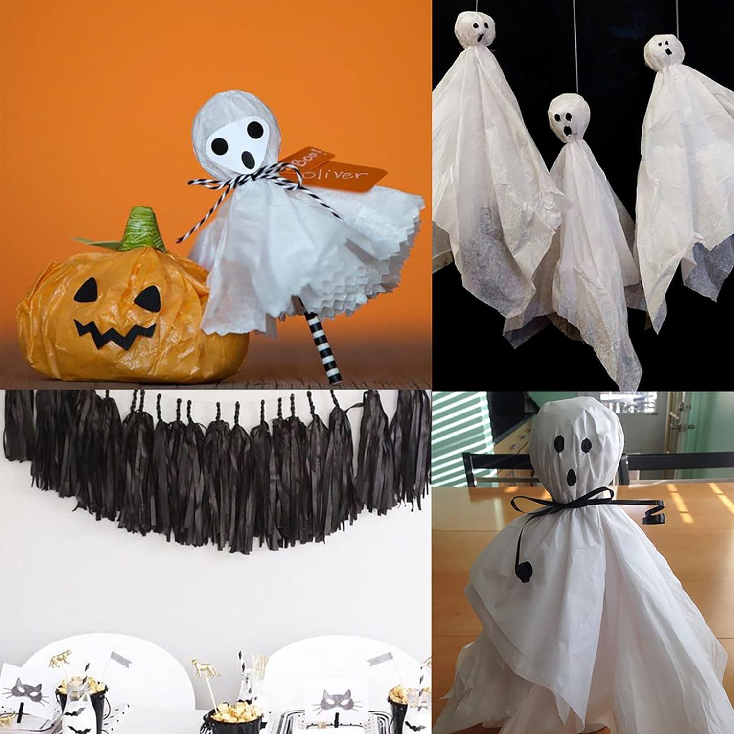 imageSupla 110 Sheets 11 Halloween Color Tissue Paper Craft Tissue Paper Gift Wrapping Tissue Paper 20quot x 28quot for Halloween Party Decorations Gift Wrapping Holiday Tissue Paper Crafts