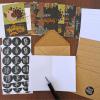 120 Sets Bulk Thanksgiving Cards with Envelopes Stickers Assortment 6 Designs Blank Vintage Fall Leaves Turkey Chalkboard Greeting Cards Blank Holiday Harvest Cards Give Thanks Cards 4×6