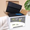 200 Pcs White A7 Invitation Envelopes 5 1/4 x 7 1/4 Square Flap Envelopes Self Seal 95lb for Wedding Shower Birthday Bussiness Graduation Mailing Invitation Announcement 5 x 7 Greeting Cards Photos(Black)