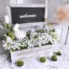 4 Pack Baby’s Breath Artificial Forks,Total of 1764 White Blooms Babys Breath Bulk Flower Bush Gypsophila Artificial in White -13.8″ Tall for Wedding Wreath Boutonniere Flower Crown