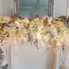 40 Pieces Gold Glittered Artificial Leaf Spray Picks 12″ Tall for Christmas Winter Wedding Wreath Tree Swag Floral Arrangment Vase Bouquets Table Centerpieces Decoration(Champagne)