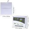 500 Pcs White A7 Invitation Envelopes 5 1/4 x 7 1/4 Square Flap Envelopes Self Seal 95lb for Wedding Shower Birthday Bussiness Graduation Mailing Invitation Announcement 5 x 7 Greeting Cards Photos(A2 1000 pcs white)