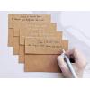 500 Pcs White A7 Invitation Envelopes 5 1/4 x 7 1/4 Square Flap Envelopes Self Seal 95lb for Wedding Shower Birthday Bussiness Graduation Mailing Invitation Announcement 5 x 7 Greeting Cards Photos(A2 1000 pcs Brown Kraft)