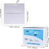 500 Pcs White A7 Invitation Envelopes 5 1/4 x 7 1/4 Square Flap Envelopes Self Seal 95lb for Wedding Shower Birthday Bussiness Graduation Mailing Invitation Announcement 5 x 7 Greeting Cards Photos(A7)