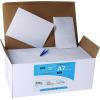 500 Pcs White A7 Invitation Envelopes 5 1/4 x 7 1/4 Square Flap Envelopes Self Seal 95lb for Wedding Shower Birthday Bussiness Graduation Mailing Invitation Announcement 5 x 7 Greeting Cards Photos(A7)