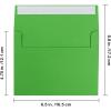 95 Pcs 19 Colors A6 Invitation Envelopes – Peel & Seal Self Seal 4 3/4 x 6 1/2 Blank Square Flap Announcements Envelopes – Stationery for Holiday Greeting Cards & Mailing(A6)
