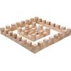 Supla 120pcs 1 inch Natural Solid Cube Wooden Unfinished Craft Wood Blocks Wood Cubes for DIY Craft Gifts (120pcs)(120pcs)