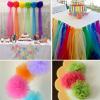 Supla 8 Colors Rainbow Tulle Rolls Tulle Netting Fabric Spool in 6″ Wide 25 Yard/roll and 8 Colors Satin Roll Satin Ribbons in 2/5 Wide 25 Yard/roll and 12 Plain No Teeth Plastic Headbands 1″ Craft