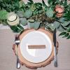 Windiy 5.5′ L Mixed Faux Silver Dollar Eucalyptus Artificial Willow Vines Twigs Leaves Garland Wedding Arch Swag Backdrop Greenery Garland Table Runner Indoor Outdoor