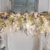 Winlyn 12 Pcs Christmas Artificial Pine Branches White Glittered Pine Needles with Pinecone and Berries Christmas Floral Picks 14.2″ for White Christmas Tree Wreath Swag Holiday Winter Wedding Bouquet(Champagne)