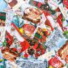 Winlyn 120 Sets Christmas Cards Holiday Cards with Envelopes Stickers Assortment Bulk 6 Designs of Gold Foil Merry Christmas Cards Blank Winter Snowmen Holiday Greeting Cards for Xmas Season Festival