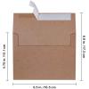Winlyn 150 Pcs Bulk A6 Invitation Envelopes in Brown Kraft Peel & Seal Self-Seal 4 3/4 x 6 1/2 Envelopes 100lbs. Paper Stock for Wedding Holiday Invitation Mailing 4 x 6 Photo Greeting cards