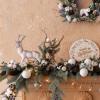 Winlyn 20 Pcs Christmas Natural Pine Cone Picks Rustic Spruce Pine Cones 5.9″ Christmas Tree Decorations Hanging Pinecones for Christmas Tree Wreath Garland Holiday Party Table Centerpiece Crafts(Natural)