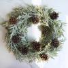 Winlyn 20 Pcs Natural Pine Cone Picks Christmas Pinecone Sprays Pinecones Ornaments with Wired Stems 6.9″ Tall for Rustic Christmas Tree Party Floral Arrangements Wreath Crafts Holiday Décor(Natural)