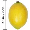 Winlyn 28 Pcs Fake Lemon Artificial Fruits Vivid Green and Yellow Lemon Mixed Set Lifelike Simulation Fruit for Home House Kitchen Party Decoration