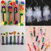 Winlyn 50 Sets Unfinished Wood Doll Pins Doll Clothespins Wooden Round Peg Wood Clothespins and Stands Craft Supplies for DIY Art Painting Projects Doll Ornaments Rustic Country Embellishments