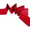 Winlyn 50 Yards Christmas Red Velvet Wired Ribbon 2-1/2″ Wide Large Xmas Ribbon Trim Gift Wrapping Bow Craft for Christmas Indoor Outdoor Tree Wreath Bows Clothing Party Gift Embellishment