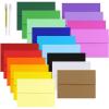 95 Pcs 19 Colors A6 Invitation Envelopes – Peel & Seal Self Seal 4 3/4 x 6 1/2 Blank Square Flap Announcements Envelopes – Stationery for Holiday Greeting Cards & Mailing(A6)