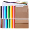 Supla 90 Pack 15 Colors A9 Invitation Envelopes Self Seal Greeting Card Envelopes Photos Envelopes White Ivory Red Green Kraft Yellow Pink Blue Envelops Square Flap Announcements Envelopes