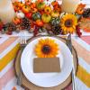68 Pcs Assorted Mini Artificial Pumpkins with Maple Leaves Pinecones Acorns Sunflowers Berries Fall Decorating Kit for Fall Wedding Thanksgiving Halloween Table Centerpiece Wreaths Vase Bowl Fillers