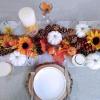 BESTTOYHOME 8 Pcs Realistic 4″ Fall Harvest Small Off White Mini Artificial Pumpkins for Halloween, Fall and Thanksgiving Decorating(White)