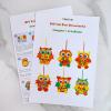 Winlyn 24 Sets Foam Owl Decorations DIY Fall Craft Kit With Autumn Leaves, Pumpkins, Googly Eyes, Pom-Poms for Kids Gift Halloween Thanksgiving Holiday Classroom Art Activity