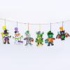 Winlyn 24 Sets Halloween Craft Kits Individual Fall Crafts DIY Bat Ghost Monster Witch Skeleton Frankenstein Ornaments Foam Halloween Arts and Crafts for Kids Holiday Classroom Activities Party Favors
