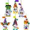 Winlyn 24 Sets Halloween Crafts Fall Crafts Kids DIY Gnome Ornaments Decorations Halloween Craft Kits Gnome Foam Stickers Halloween Arts and Crafts for Kids Home Classroom Art Activities Party Favors