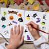 Winlyn 517 Pcs Bulk Foam Halloween Prints Stickers Self-Adhesive Pumpkins Jack-O’-Lantern Ghost Witch Bats Monster Stickers 1″ 1.5″ 2″ Embellishments for Kids Craft Favors Rewards Halloween Decoration