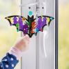 Winlyn Halloween Bat Crafts DIY 3D Craft Kits – Unfinished Paintable Wood for Kids Classroom Activities, Art Projects, Decorations, Party Favors – 24 Sets