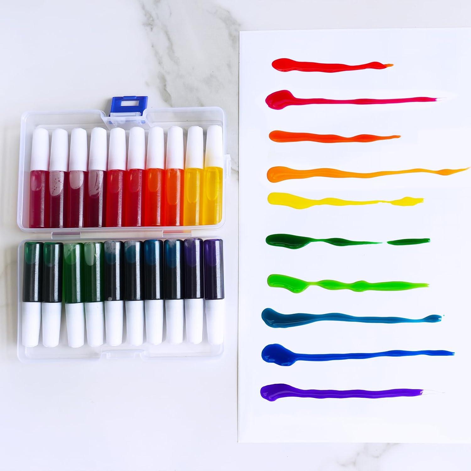 imageWinlyn 27 Sets Butterfly Suncatchers Ornaments Decorations DIY Window Paint Art Craft Kits Rainbow Sun Catchers Painting Kit for Kids Spring Summer Camping Classroom Party Activities Art Project