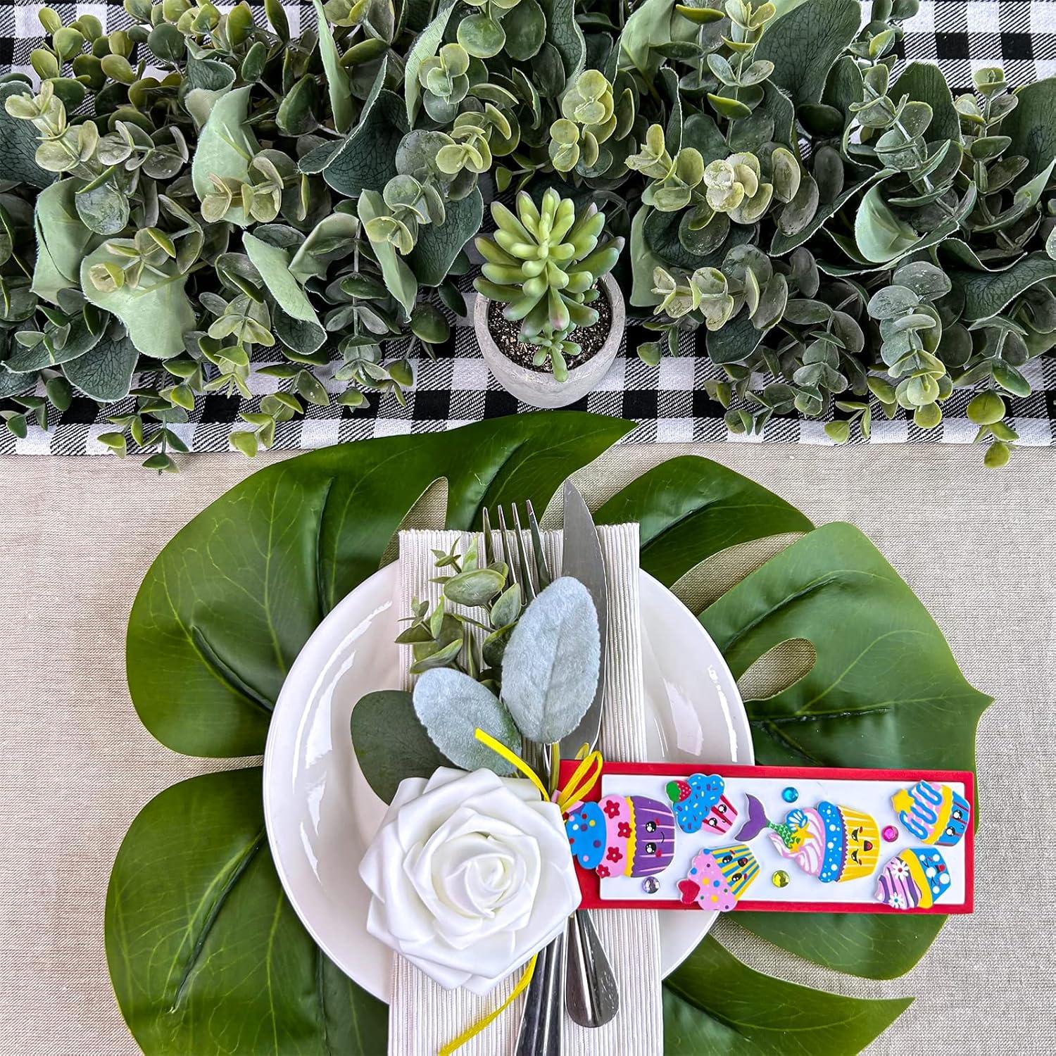 imageWinlyn 36 Sets Fruit Craft Kits Summer Crafts DIY Fruit Dessert Bookmarks Art Sets Apple Pineapple Watermelon Foam Stickers for Kids Teachers Back to School Classroom Activities Rewards Party Favors